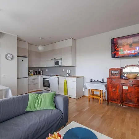 Close To Center And Naesijaervi - Free Parking, Ac, And Two Double Beds Huoneisto